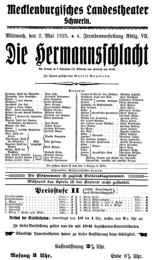 Die Hermannsschlacht