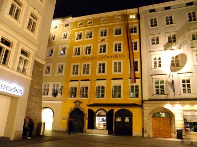 Salzburg - Mozarts Geburtshaus